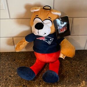 NWT New England Patriots NFL Team 12” Bear Plush Toy Good Stuff